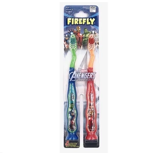 DF83255, Kid Toothbrush Soft w/ Suction 2PK Avengers, 672935830559