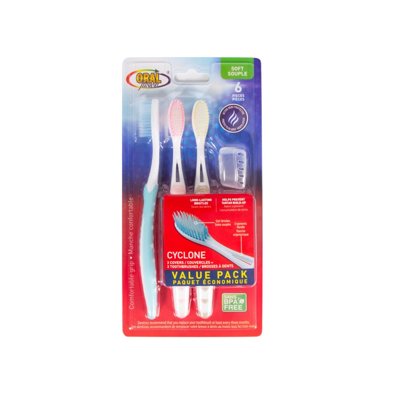 Oral Fusion Toothbrush 6pk