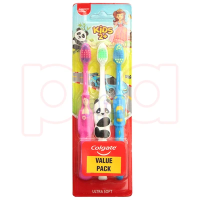 CTB-K3, Colgate Toothbrush Kids 3PK, 8901314009746