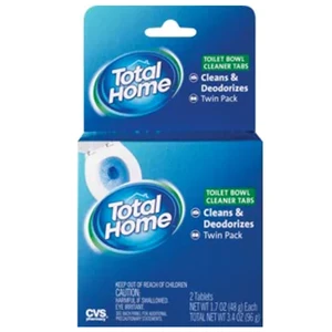 TH2T, Total Home Tolet Bowl Deodorizer 1.7oz 2PK, 50428306697
