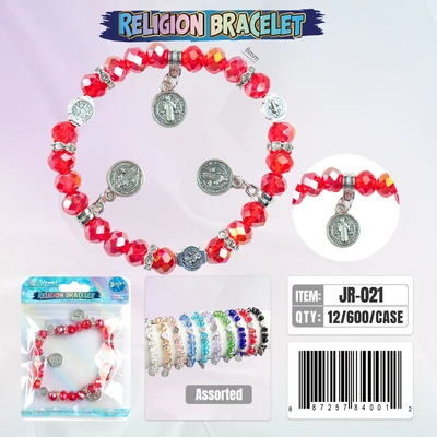 JR-021, Crystal Religion Bracelet, 887257840012