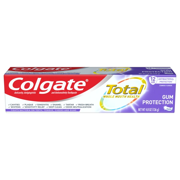 CTP100GP, Colgate Toothpaste Gum Protection 4.8oz 100ml, 035000984142