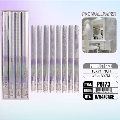 P8173, Cling Window Film Color 8 Roll/DP, 887257281730