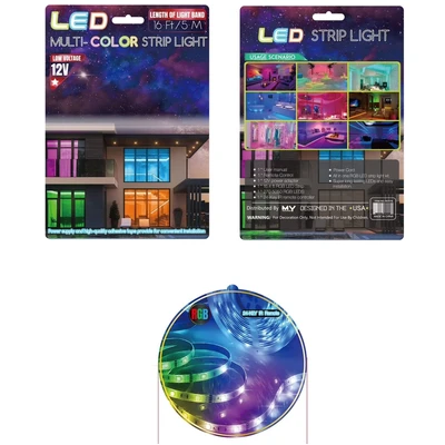 W3378, 5M 5050  270 LEDS RGB Strip Flexible, 887257733789