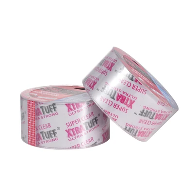44008, XtraTuff Super Clear Packing Tape 55yd, 191554440081