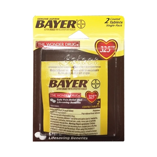 Bayer Aspirin SinglePack Blister 1 Tablets Medical