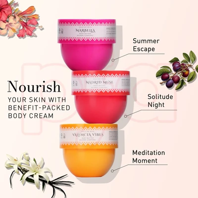 89520, Solo 3pcs Body Butter Set 1.76.oz Madrid Muse/Valencia Vibes/Marbella, 191554895201