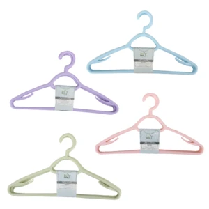 45015, Ideal Home Plastic Hangers 3PK Basic HD, 191554450158