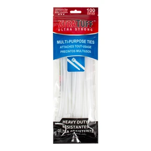 45129, XtraTuff Multi-Purpose Tie 10in 100CT, 191554451292