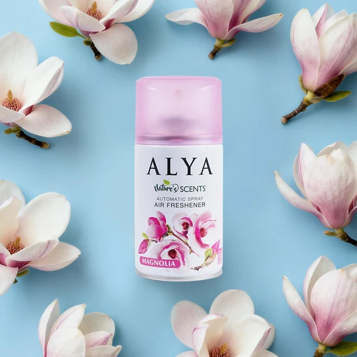99128, ALYA Bathroom Automatic Spray Refill 5.5oz – Magnolia Bloom, 8696601064385