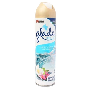 GA8AW, Glade 8oz Aerosol Aqua Waves, 046500029448