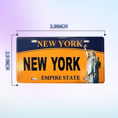 MG6-016, License Plate Magnet 6“x3", 887257960161