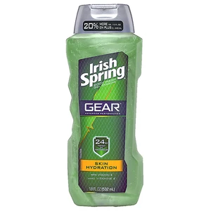 ISG18H, Irish Spring Gear Body Wash 18oz Hydrating, 3500026323