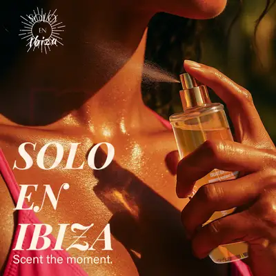 89802, SOLO EN IBIZA Fragrance Body Mist Valencia Vibes 6.1oz/180ml, 191554898028