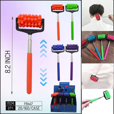P8447, Back Massage Roller Scratcher, 887257284472