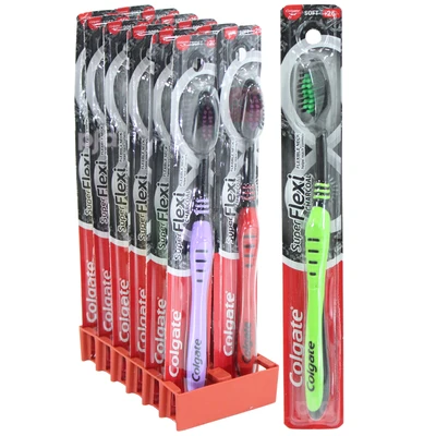 CTB-SFCS, Colgate Toothbrush Super Flexi Charcoal Soft, 8901314524942