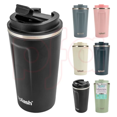 58243, Splash Stainless Steel Coffee Mug 17oz, 191554582439