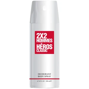 88250, Men's Body Spray Aerosol  6.76oz 2X2 HOMMES HEROS, 191554882508