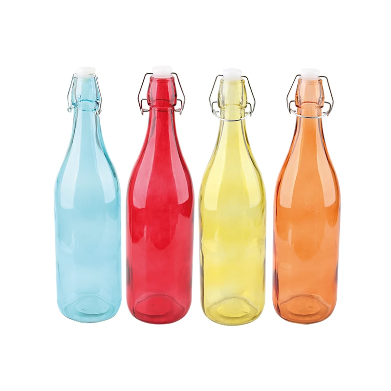 Glass Bottle 1L Colors