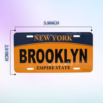 MG6-019, License Plate Magnet 6“x3", 887257960192