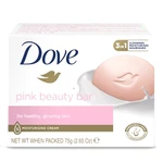 DS75-P, Dove Bar Soap 75g 2.65oz Pink, 8886467020964