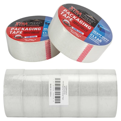 44015, XtraTuff Packing Tape 1.89in by 200yd Clear, 191554440159