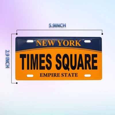 MG6-018, License Plate Magnet 6“x3", 887257960185