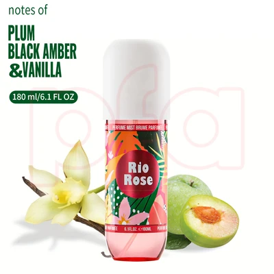88871, Body Mist 6.1 oz / 180 ml 4 Scents Bahia Blossom/Brasilia Bliss/Cabana Cloud/Rio Rose - Solo En lbiza, 191554886711