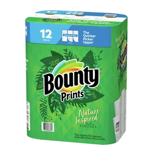 B110S, Bounty Paper Towel 110 Sheet Printed, 037000668398