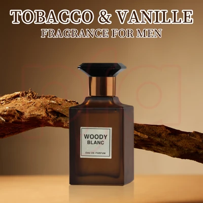 88233, Eau de Parfum 3.4 oz/100 ml Woody Blanc for Men - United Scents, 191554882331