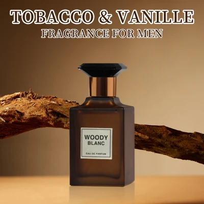 88233, Eau de Parfum 3.4 oz/100 ml Woody Blanc for Men - United Scents, 191554882331