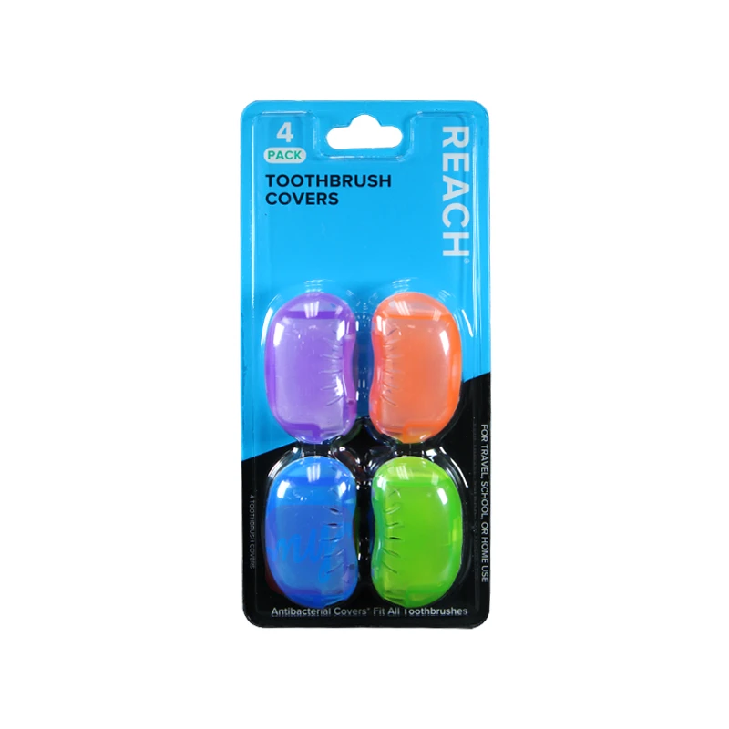 Reach Toothbrush Head Cover 4 Pack