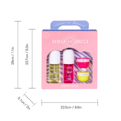 89514, SOLO EN IBIZA Body Mist & Cream Gift Set, 191554895140