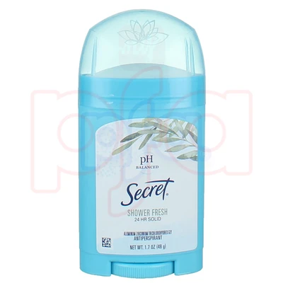 SD17SF, Secret Deo 1.7oz Shower Fresh, 037000124450