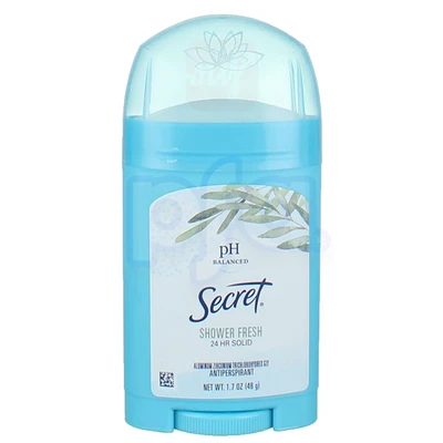 SD17SF, Secret Deo 1.7oz Shower Fresh, 37000124450