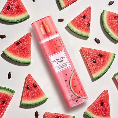 88621, Fragrance Body Mist 8 oz/236 ml Watermelon Sugar for Women - United Scents, 191554886216