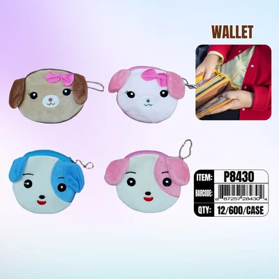 P8430, DOG COIN PURSE, 887257284304