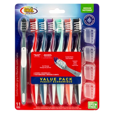 68071, Oral Fusion Toothbrush 11PK Medium, 191554680715