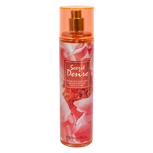 88609, Fragrance Body Mist 8 oz/236 ml Secret Desire for Women - United Scents, 191554886094