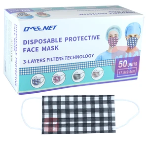 MASK-YY-STRIPE, OMEE NET Face Mask Disposable STRIPE