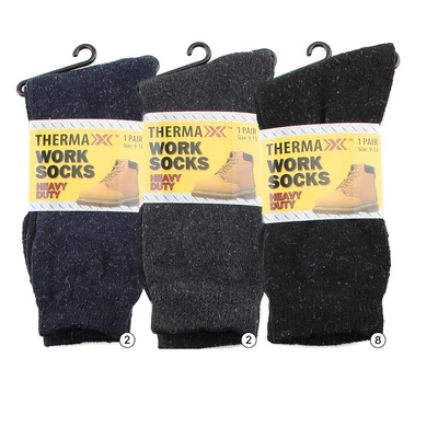 12301, Thermaxxx Winter Thermal Work Socks, 191554123014
