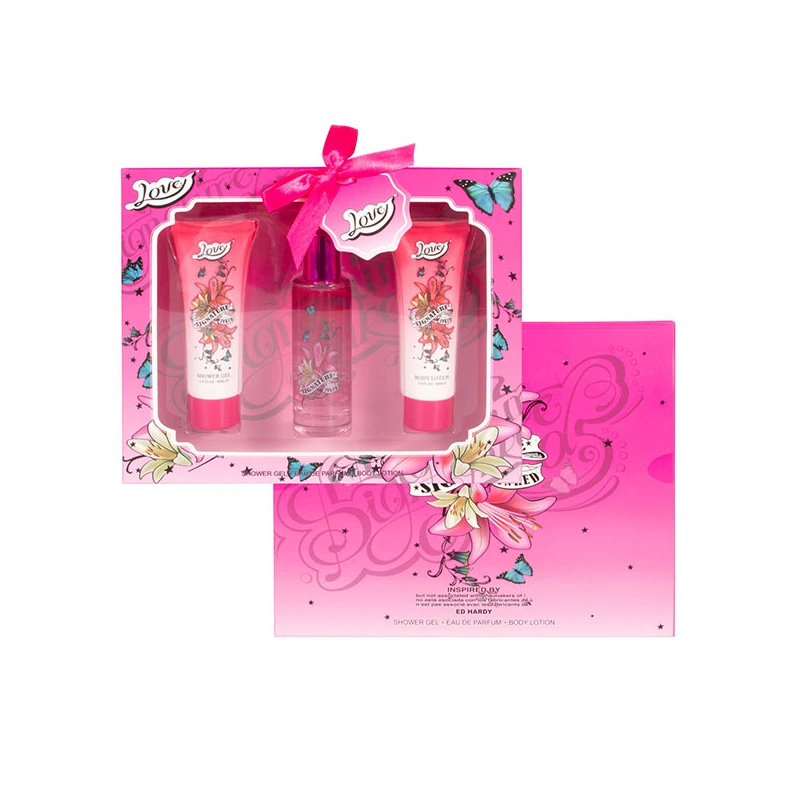 Women's 3pcs Set SIGNATURE INKED 1.7fl.oz EDP 2.8fl.oz Shower Gel 2.8fl.oz Body Lotion