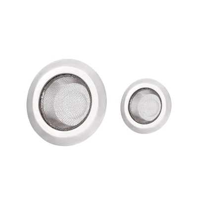 42105, Ideal Kitchen Stainless Steel Wide Rim Sink Strainer 2PK - Fine Mesh, 191554421059