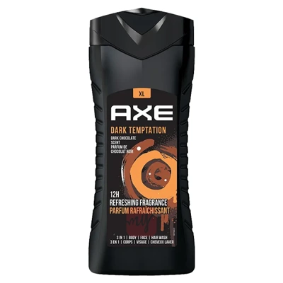 ABW400DT, Axe Body Wash 400ml 13.5floz Dark Temptation, 8901030866821