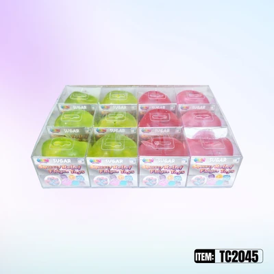 TC2045, Sugar Squeezy Relief Fidget Toys Apple 2.55"x2.55", 887258040459