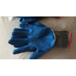 GLOVE-1, Blue latex gloves