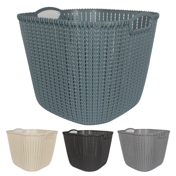 38313, Ideal Home Storage Basket 11.8x11.8x10.4 inch, 191554383135