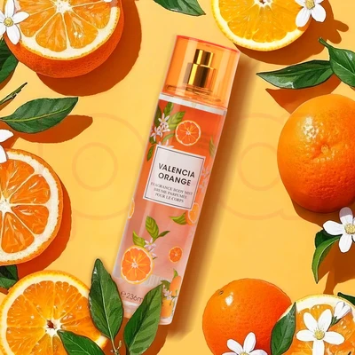 88628, Fragrance Body Mist 8 oz/236 ml Valencia Aorange for Women - United Scents, 191554886285
