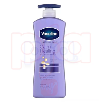 VL203-CHL, Vaseline Lotion W/ Pump 20.3oz Calm Healing Lavender, 305210043596