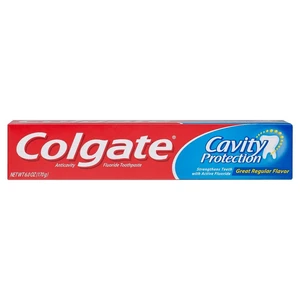 CTP6RA, Colgate Toothpaste 6oz Regular Anticavity, 3500051088